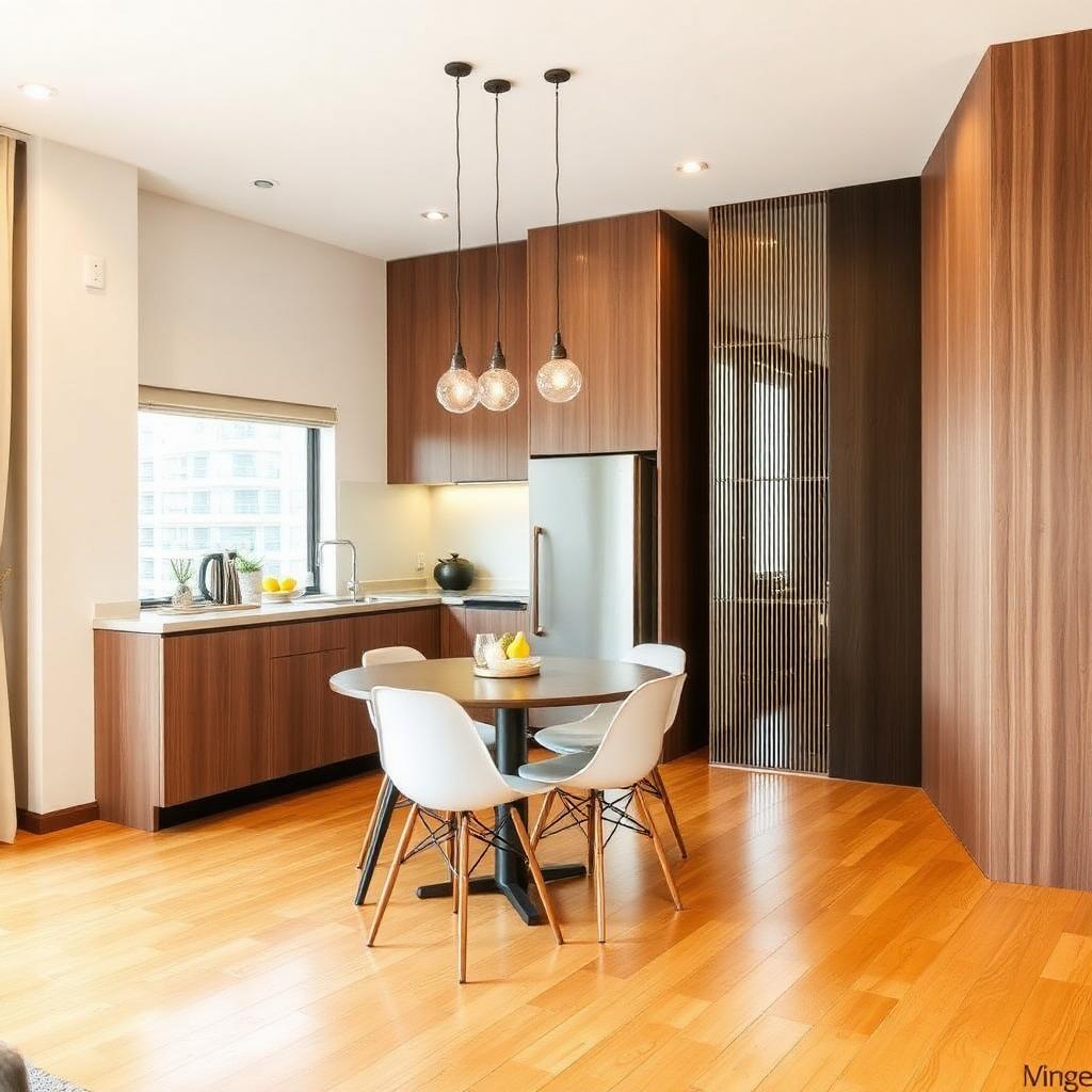 Furnished Bangkok condo dining